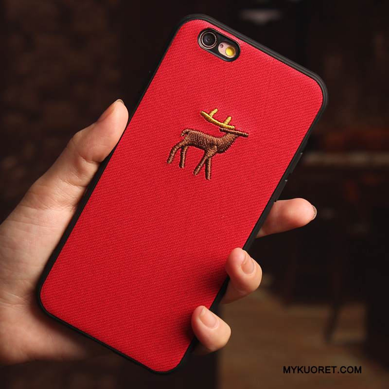 Kuori iPhone 7 Silikoni Pieni Persoonallisuus, Kotelo iPhone 7 Suojaus Kirjonta Puhelimen Kuoret