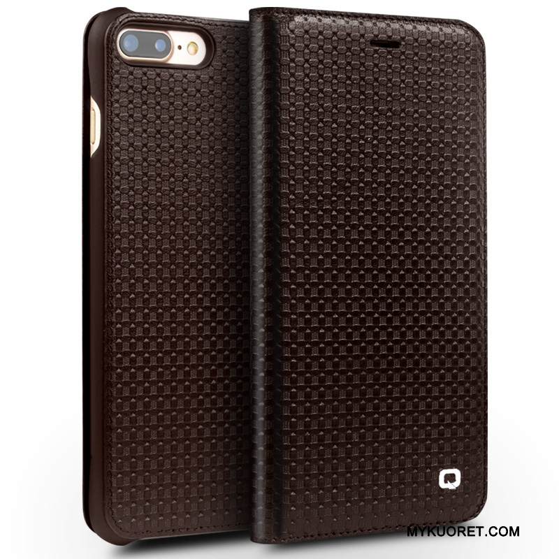 Kuori iPhone 8 Kuoret Pu Liiketoiminta, Kotelo iPhone 8 Nahka Puhelimen Kuoret