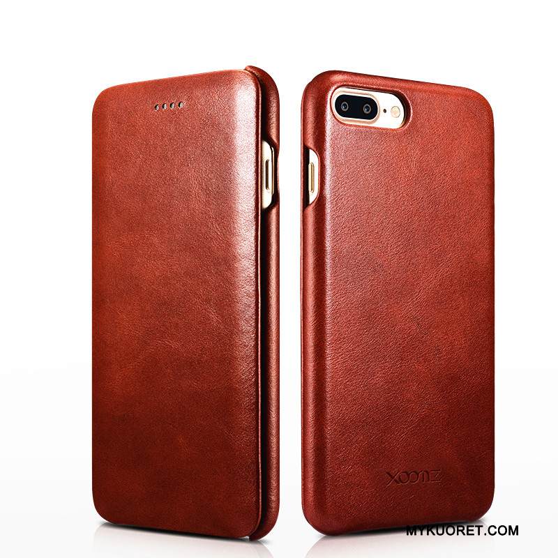 Kuori iPhone 8 Nahka Liiketoiminta Puhelimen Kuoret, Kotelo iPhone 8 Kuoret