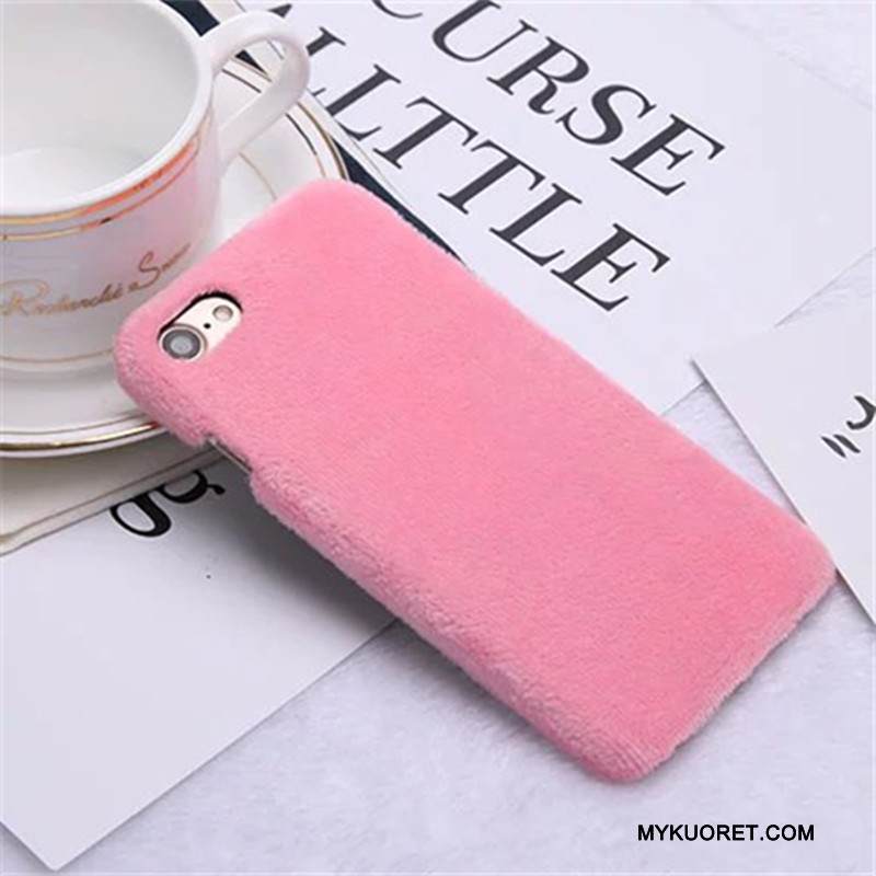 Kuori iPhone 8 Plus Karkaisu Jauhe, Kotelo iPhone 8 Plus Kalvo Uhkea