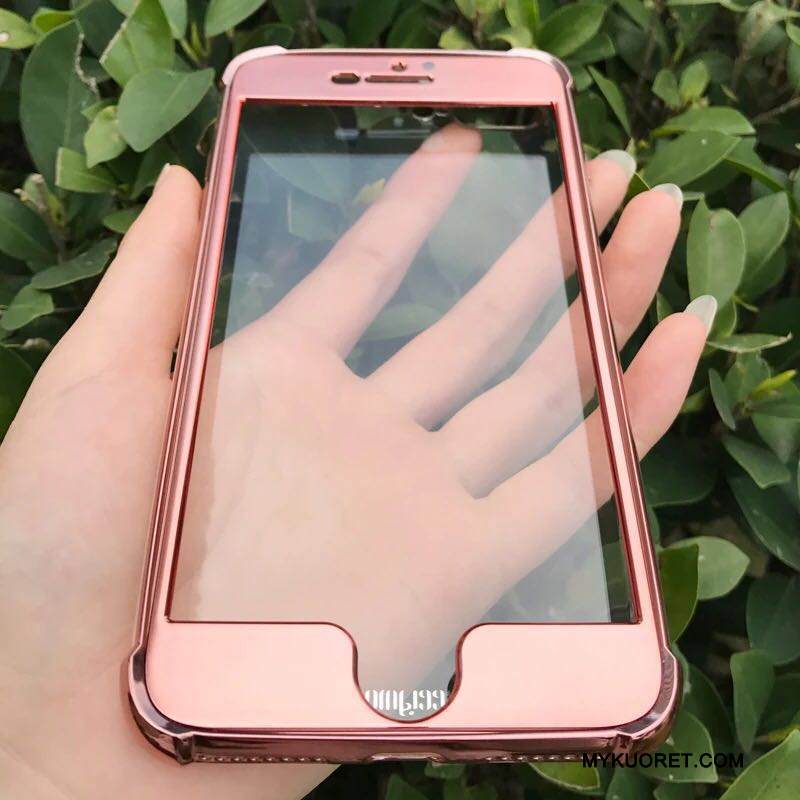 Kuori iPhone 8 Plus Laukut Läpinäkyvä Murtumaton, Kotelo iPhone 8 Plus Silikoni Puhelimen Kuoret Jauhe