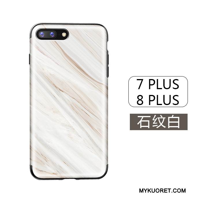 Kuori iPhone 8 Plus Laukut Murtumaton Uusi, Kotelo iPhone 8 Plus Silikoni Valkoinen Puhelimen Kuoret