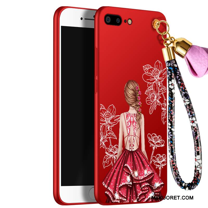 Kuori iPhone 8 Plus Laukut Punainen Alkuperäinen, Kotelo iPhone 8 Plus Luova Murtumaton Persoonallisuus