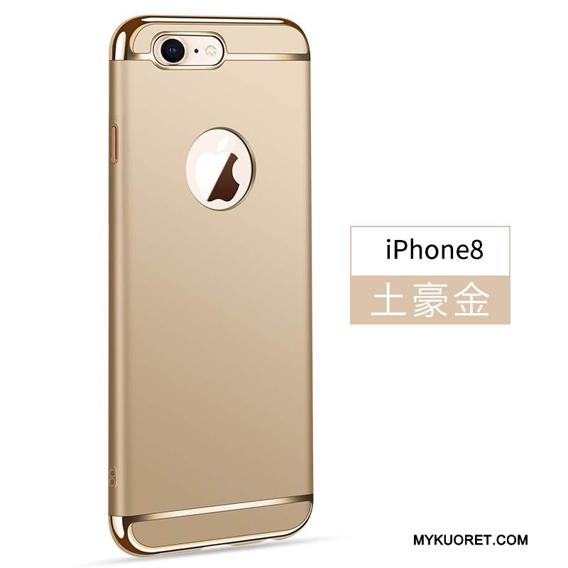 Kuori iPhone 8 Suojaus Murtumaton Kova, Kotelo iPhone 8 Kulta Puhelimen Kuoret