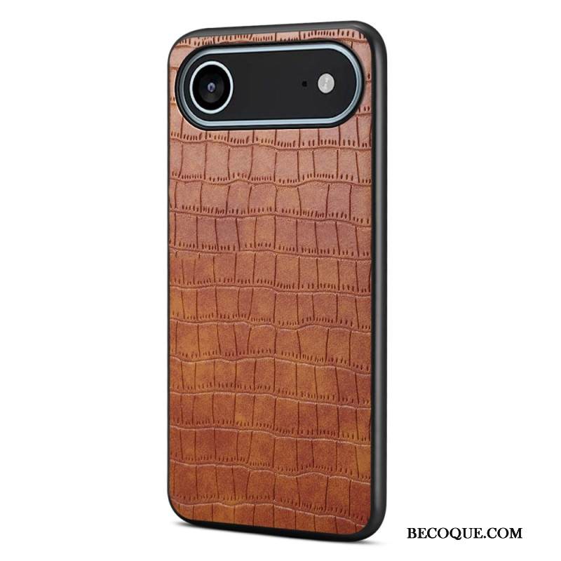 Kuori iPhone Air Krokotiilikuvioinen Teline