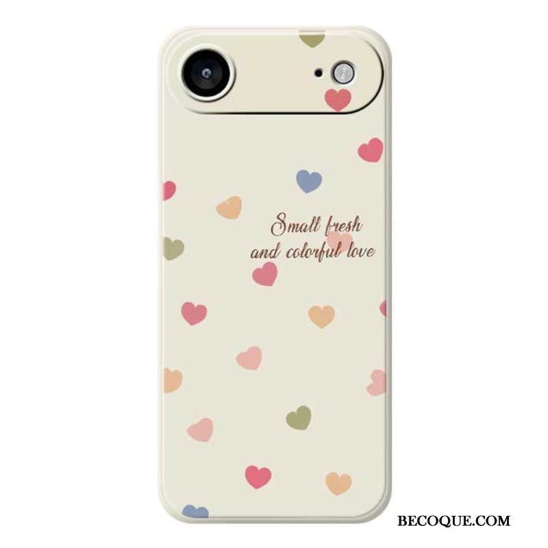 Kuori iPhone Air Värikkäitä Sydämiä