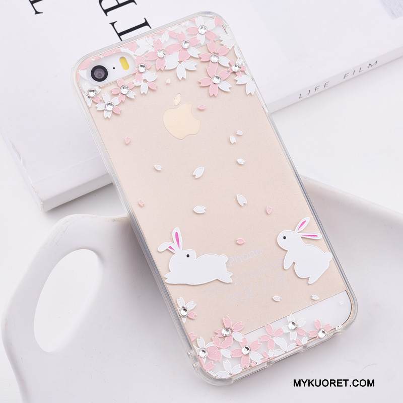 Kuori iPhone Se Kohokuviointi Jauhe Persoonallisuus, Kotelo iPhone Se Suojaus Puhelimen Kuoret Murtumaton