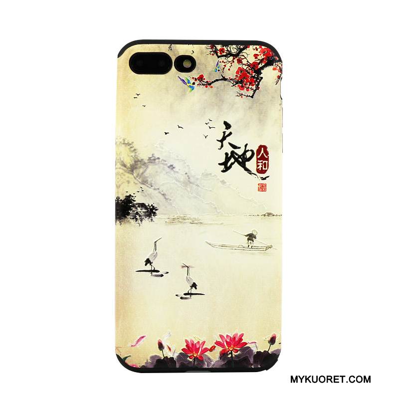 Kuori iPhone Se Kohokuviointi Keltainen Puhelimen Kuoret, Kotelo iPhone Se Laukut