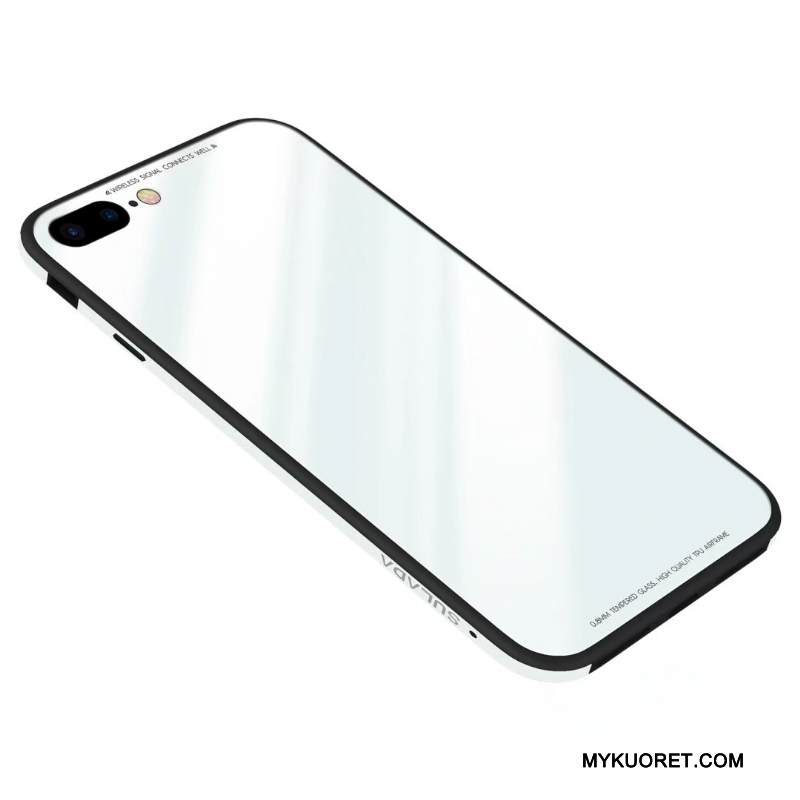 Kuori iPhone X Nahka Murtumaton Puhelimen Kuoret, Kotelo iPhone X Silikoni Valkoinen