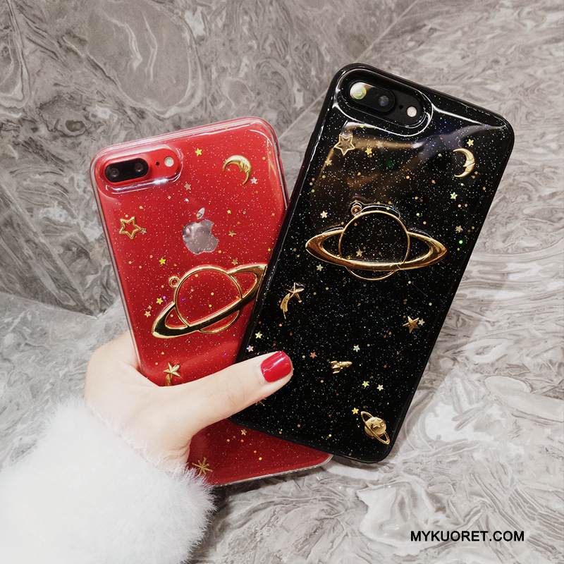 Kuori iPhone X Silikoni Persoonallisuus Murtumaton, Kotelo iPhone X Puhelimen Kuoret Kulta