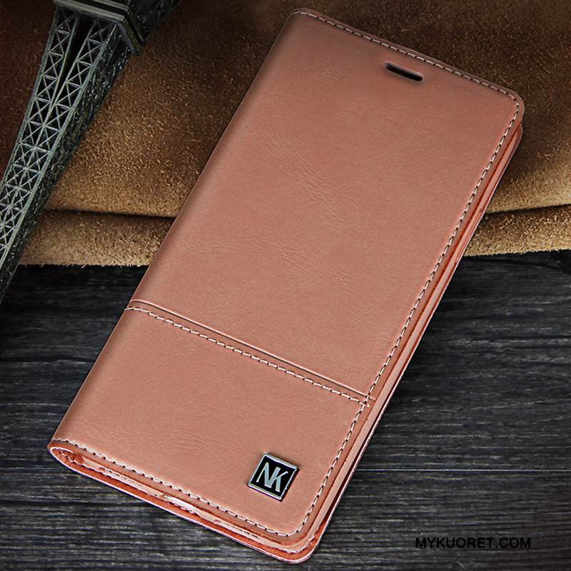 Kuori iPhone X Suojaus Viileä Vaalean, Kotelo iPhone X Nahka Liiketoiminta