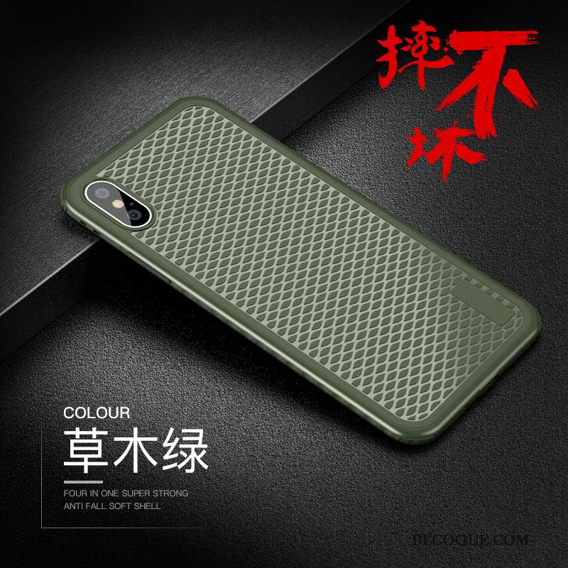 Kuori iPhone Xs Laukut Musta Murtumaton, Kotelo iPhone Xs Suojaus Ylellisyys Net Red