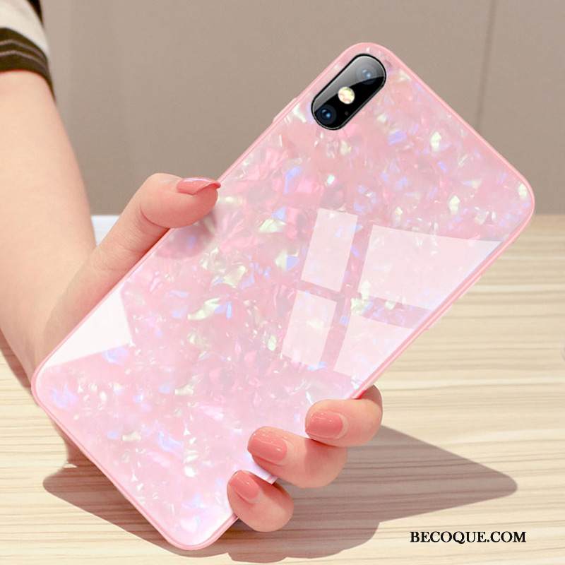 Kuori iPhone Xs Laukut Uusi Lasi, Kotelo iPhone Xs Suojaus Puhelimen Kuoret Ylellisyys
