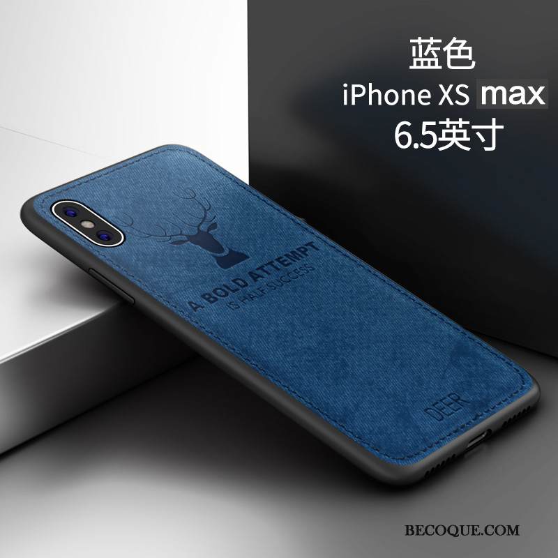 Kuori iPhone Xs Max Luova Tide-brändi Puhelimen Kuoret, Kotelo iPhone Xs Max Silikoni Persoonallisuus Murtumaton