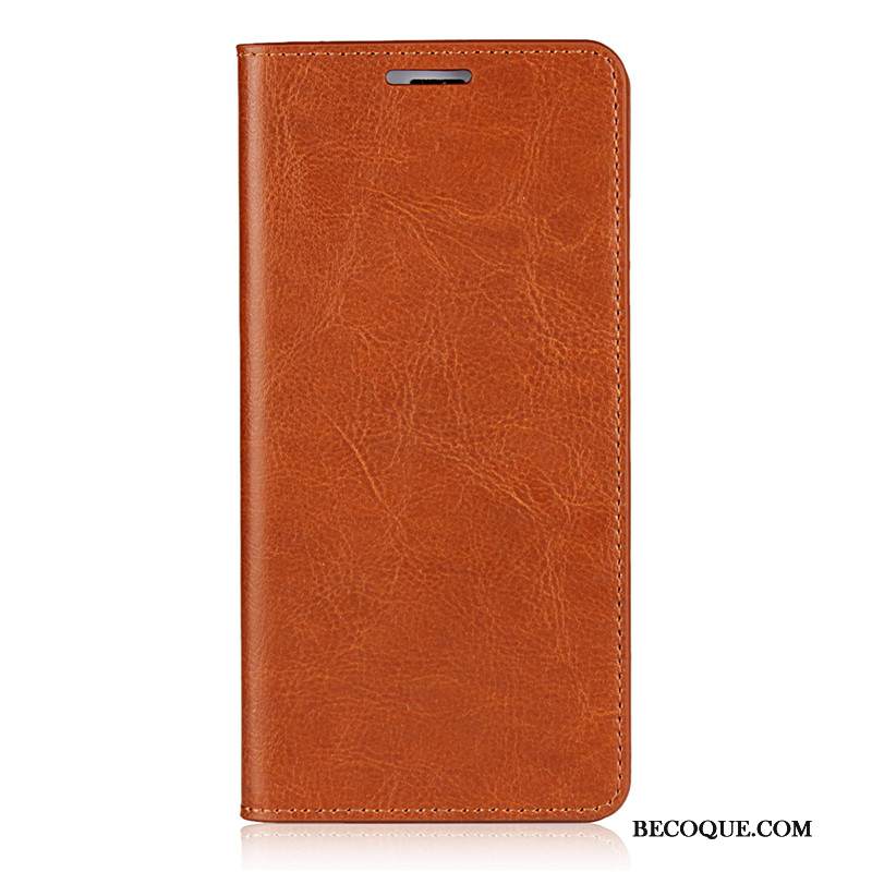 Kuori iPhone Xs Max Salkku Puhelimen Kuoret Lehmä, Kotelo iPhone Xs Max Nahka Murtumaton