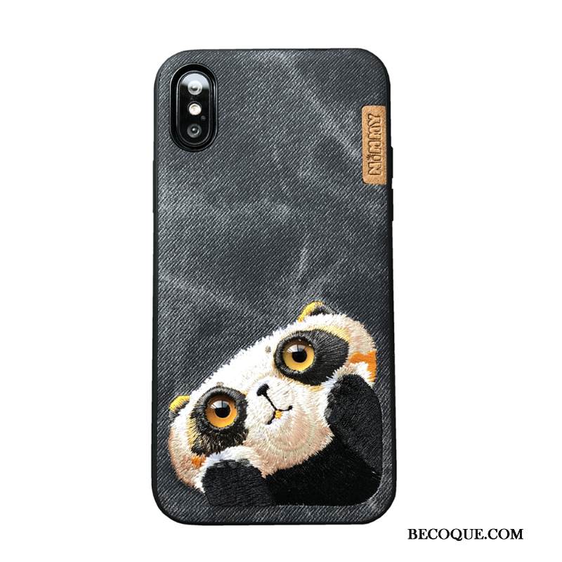 Kuori iPhone Xs Max Silikoni Kissa Murtumaton, Kotelo iPhone Xs Max Puhelimen Kuoret Tide-brändi