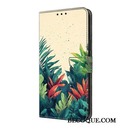 Nahkakotelo Samsung Galaxy A17 4g / 5g Lehdet