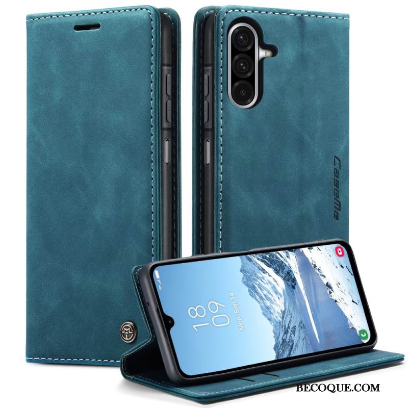 Nahkakotelo Samsung Galaxy A17 4g / 5g Mokkanahkakuvio Caseme Suojakuori