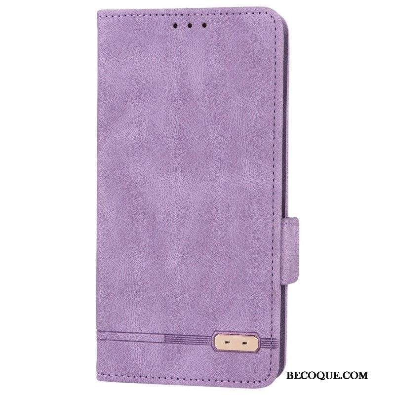 Nahkakotelo Samsung Galaxy M13 Hienovaraista Eleganssia