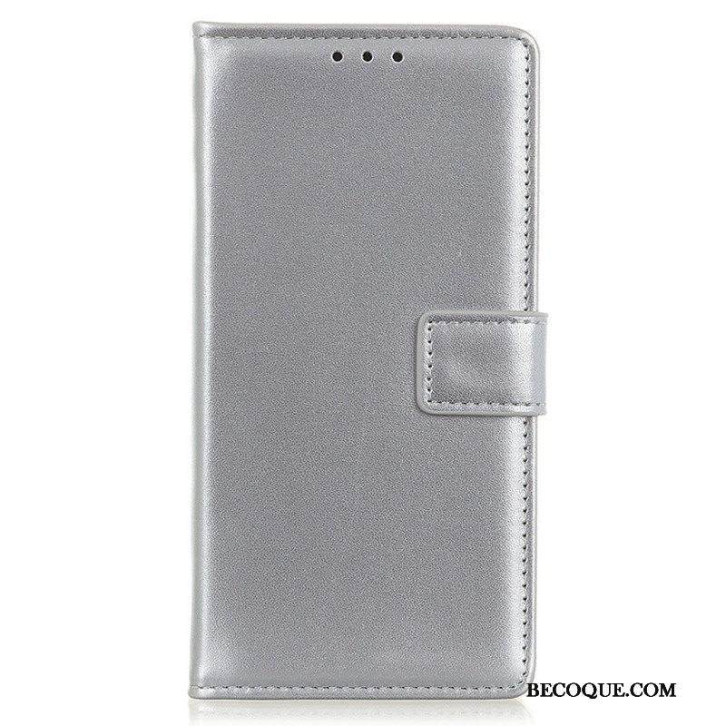 Nahkakotelo Samsung Galaxy M33 5G Yksinkertainen Nahkatyyli