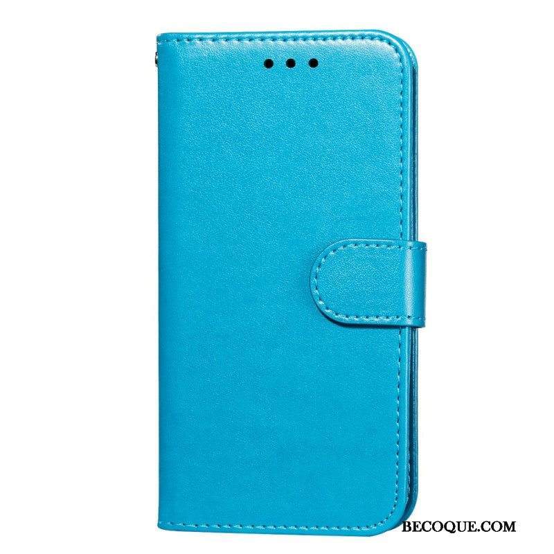 Nahkakotelo Samsung Galaxy M52 5G Paksua Nahkaa