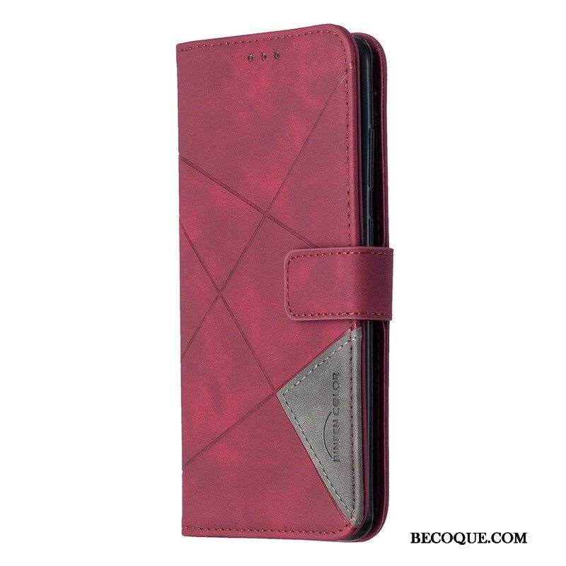 Nahkakotelo Samsung Galaxy S20 Plus / S20 Plus 5G Binfen Värikolmiot