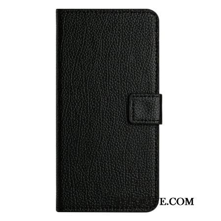 Nahkakotelo Samsung Galaxy S25 Fe Klassinen Musta