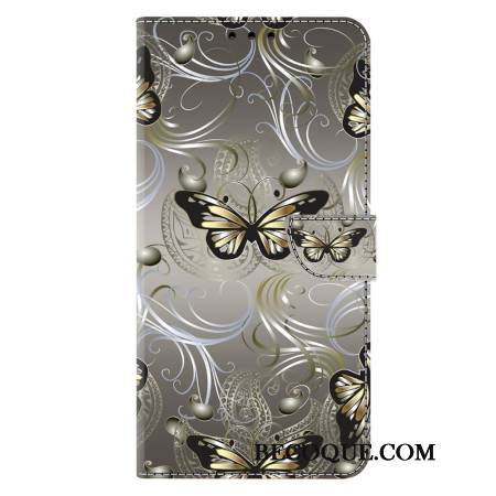 Nahkakotelo Samsung Galaxy S26 Plus Pitsiperhosia