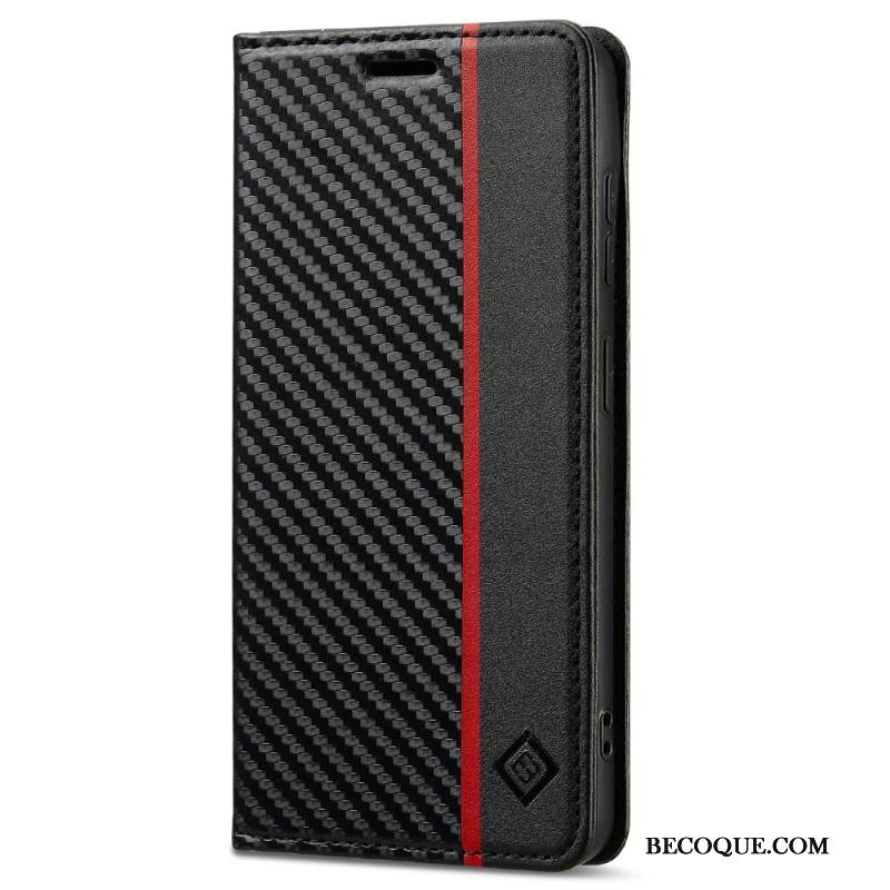 Nahkakotelo Samsung Galaxy S26 Plus Puhelinkuoret Hiilikuitu