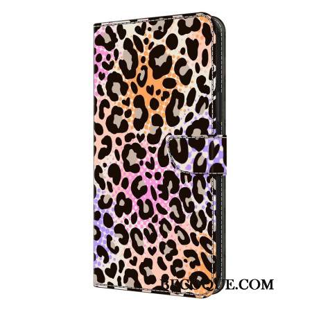 Nahkakotelo Samsung Galaxy S26 Plus Täplikäs Leopardikuvio