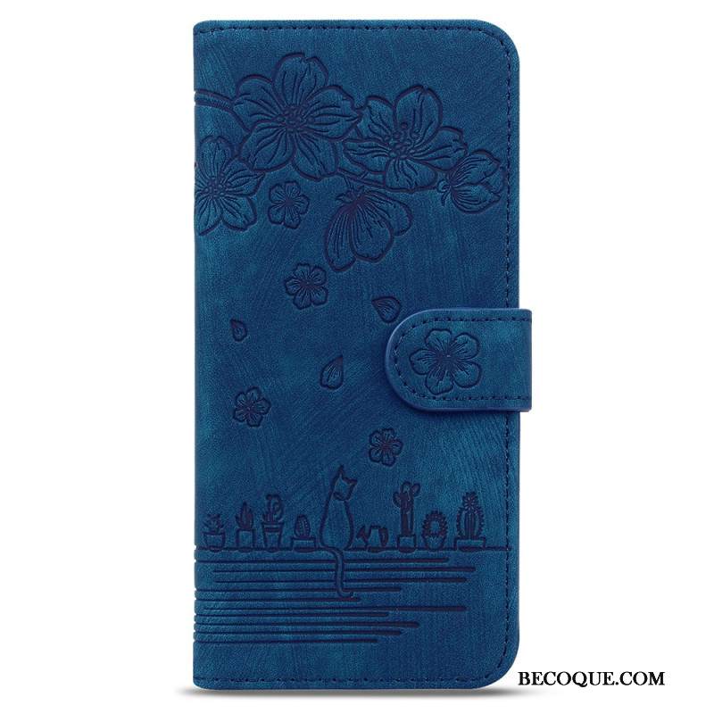 Nahkakotelo Samsung Galaxy Z Fold 7 Kissanäkymä