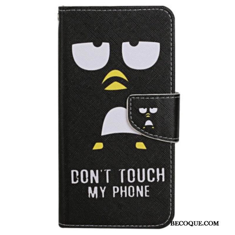 Nahkakotelo Xiaomi 12T / 12T Pro Uusi Älä Koske Puhelimeeni