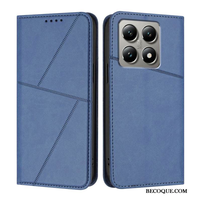 Nahkakotelo Xiaomi 15t Viivat Suojakuori