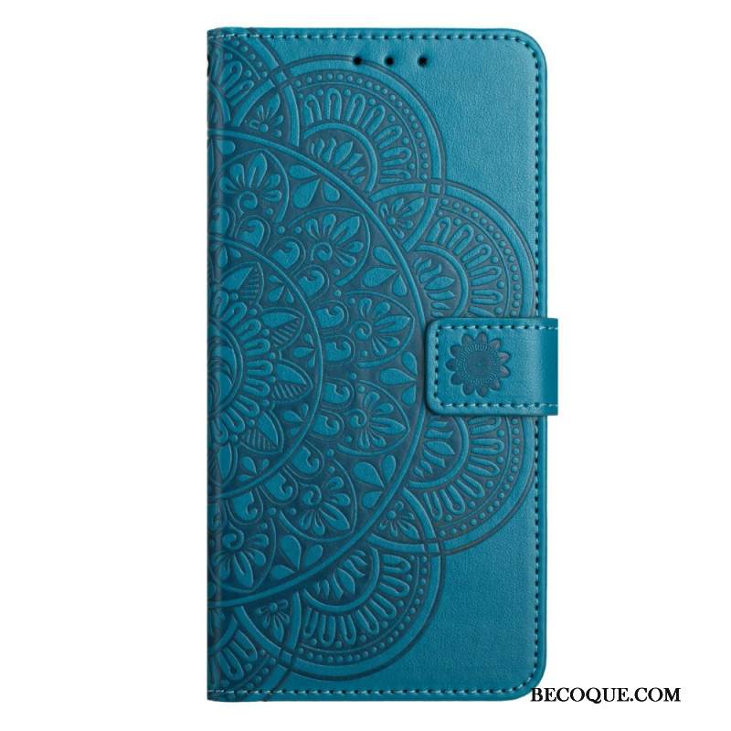Nahkakotelo Xiaomi 17 Mandala-kaiverrus