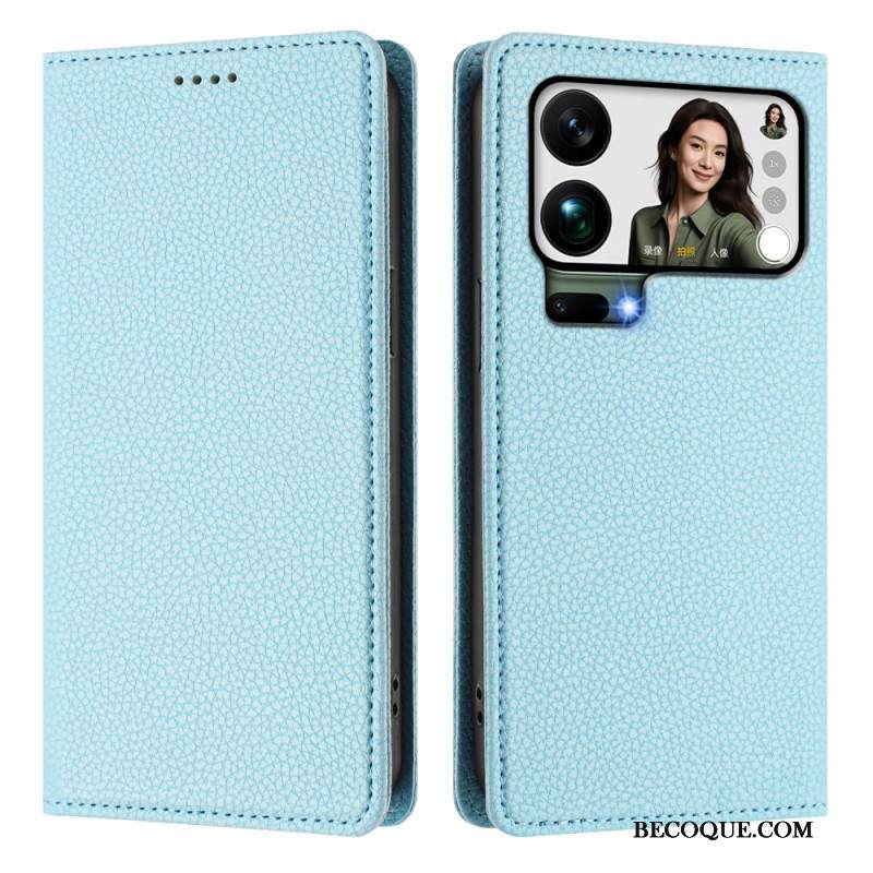 Nahkakotelo Xiaomi 17 Pro Max Rfid-suojattu