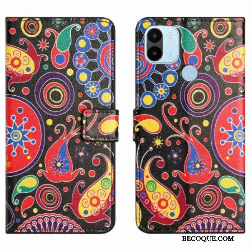 Nahkakotelo Xiaomi Redmi A1 Galaxy Kuvio