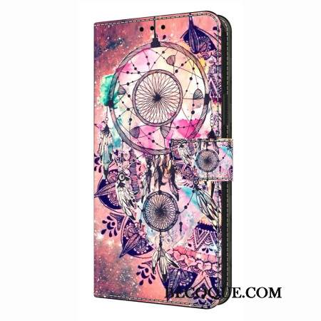 Nahkakotelo Xiaomi Redmi Note 14 4g Unisiepparikuvio