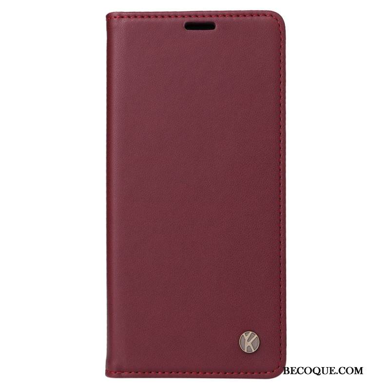 Nahkakotelo Xiaomi Redmi Note 14 Pro 5g Yikatu-keinonahka