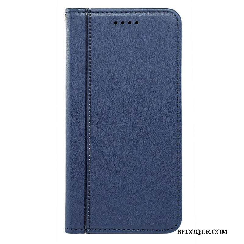 Nahkakotelo Xiaomi Redmi Note 14s Kanttinauha Ja Hihna