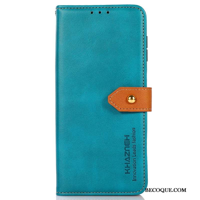 Nahkakotelo Xiaomi Redmi Note 15 Pro Plus 5g Khazneh Kultainen Lukko