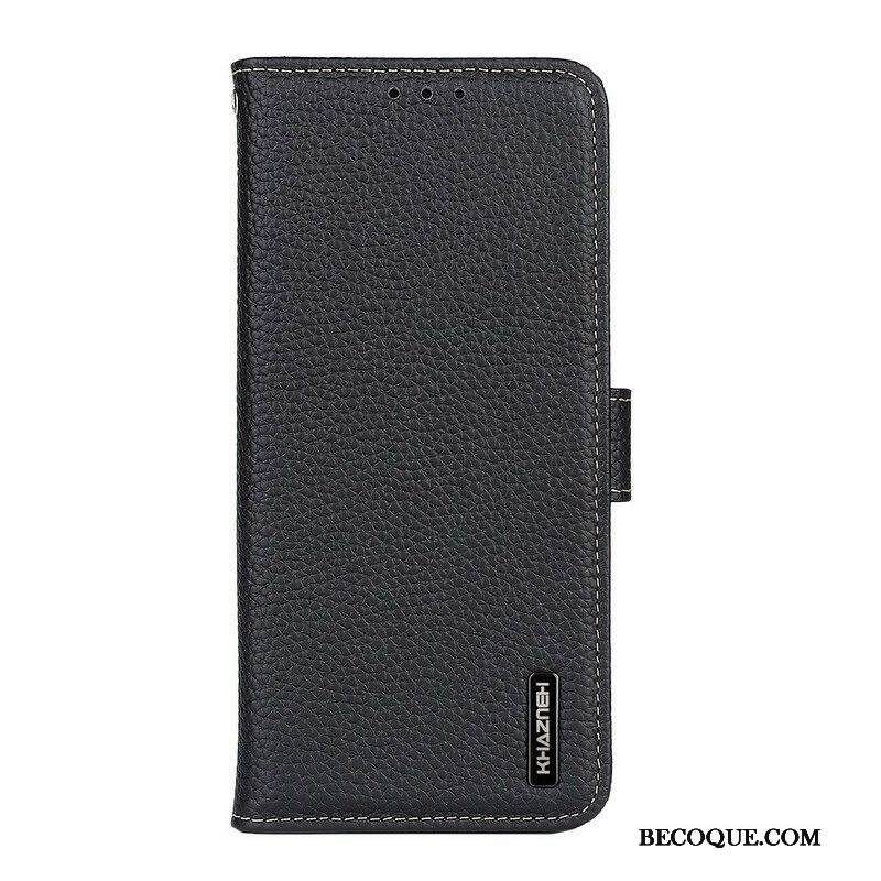 Nahkakotelo iPhone 13 Pro Aito Khazneh Litchin Nahka