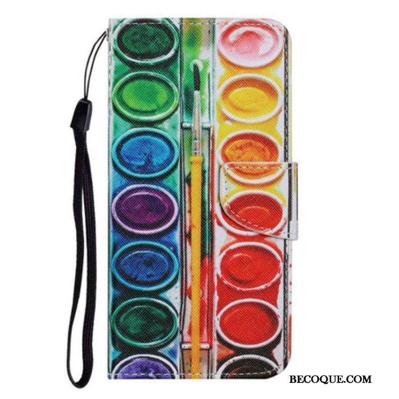 Nahkakotelo iPhone 13 Pro Maali