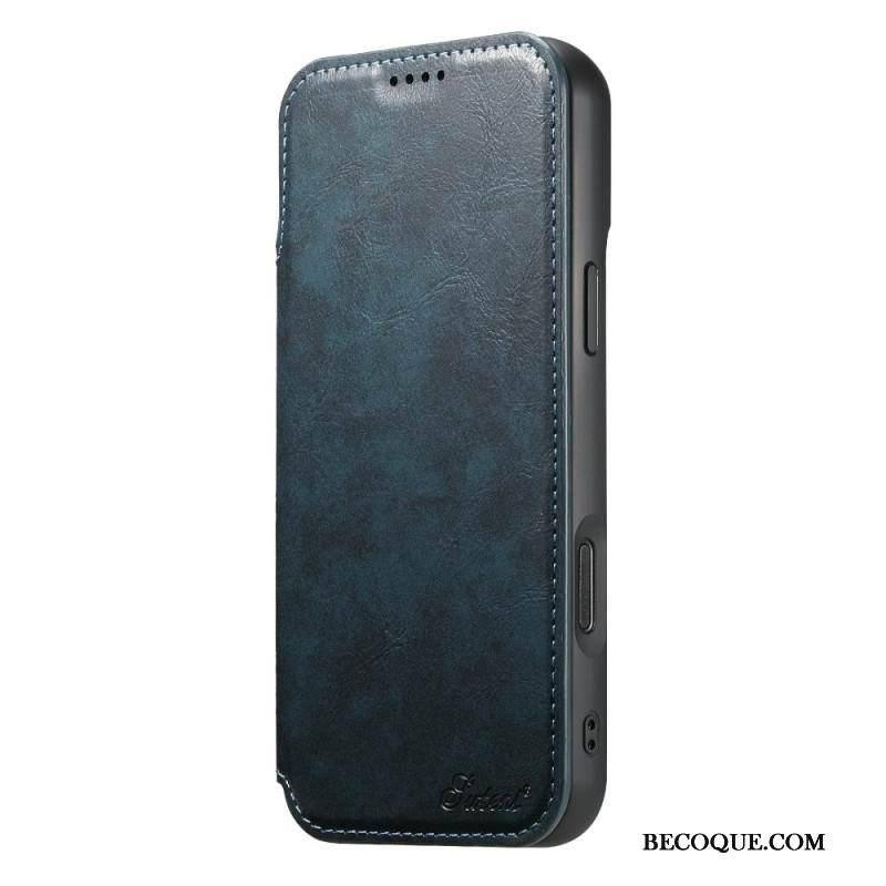 Nahkakotelo iPhone 17 Pro Max Magsafe-yhteensopiva