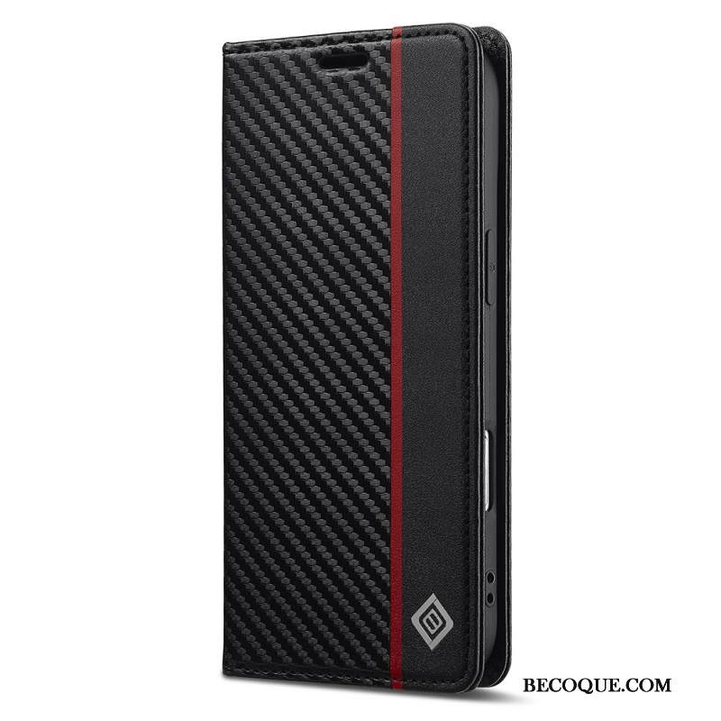 Nahkakotelo iPhone Air Hiilikuituinen Lc.imeeke