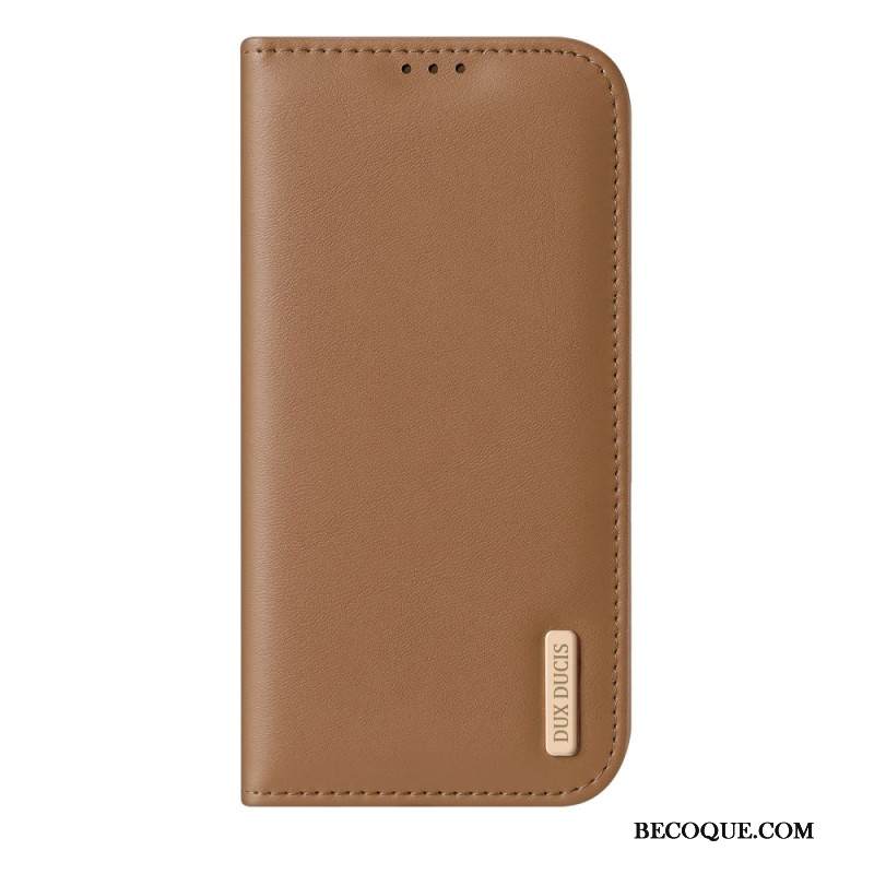 Nahkakotelo iPhone Air Hivo-sarja Dux Duci
