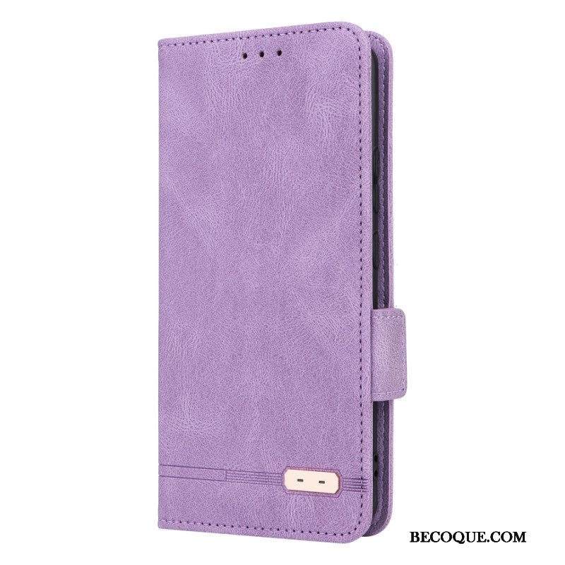 Puhelinkuoret Moto G73 5G Kotelot Flip Nahan Rakenne