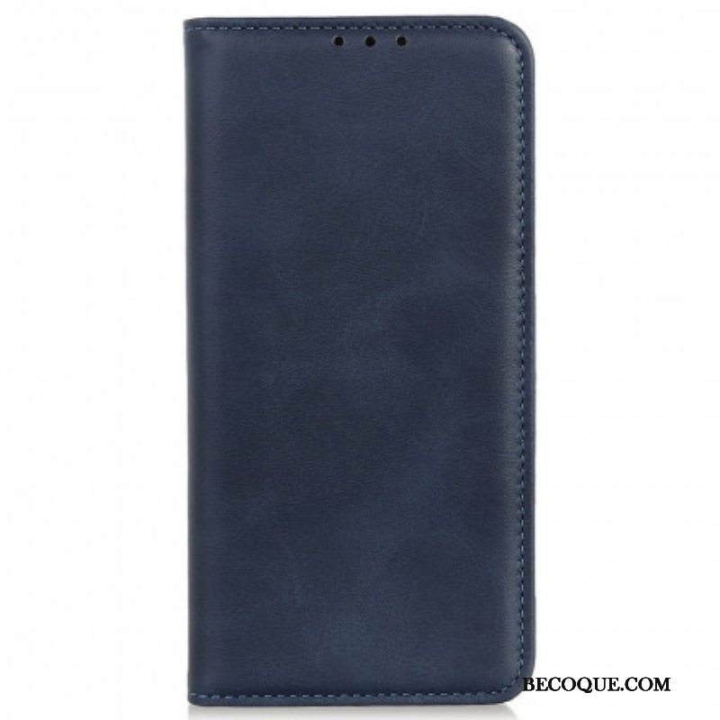 Puhelinkuoret Motorola Edge 20 Pro Kotelot Flip Halkaistu Nahka Design