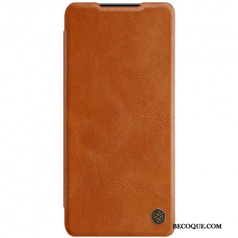 Puhelinkuoret Samsung Galaxy S21 5G Kotelot Flip Nillkin Qin -sarja