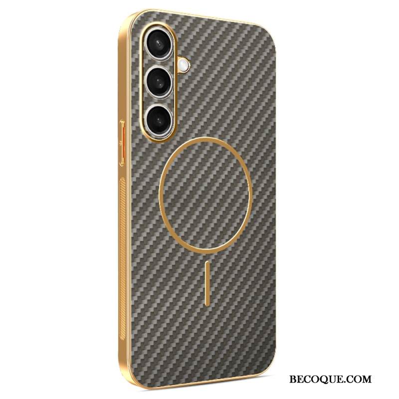 Puhelinkuoret Samsung Galaxy S25 Fe Magsafe-hiilikuitukuvio