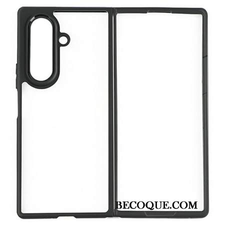 Puhelinkuoret Samsung Galaxy Z Fold 7 Iskunkestävä Läpinäkyvällä Takaosalla